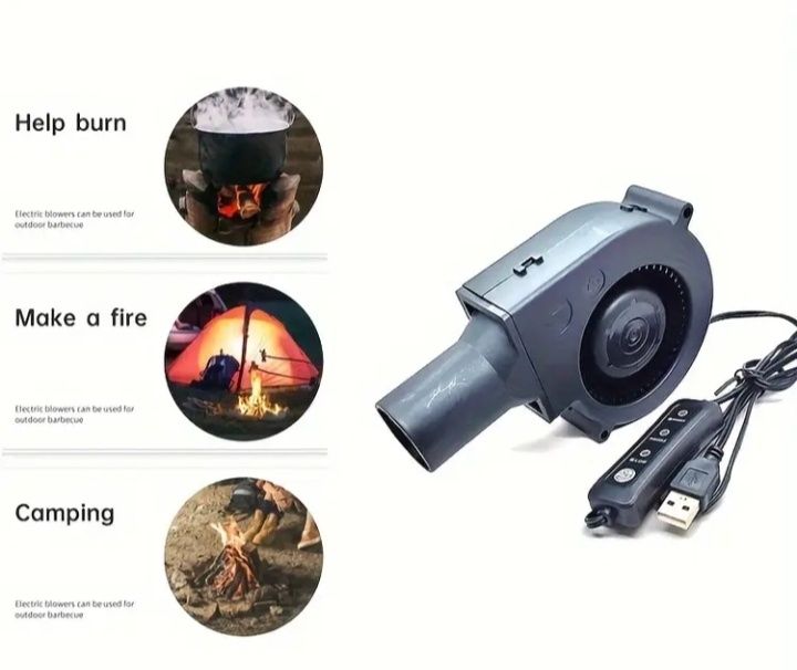 Suflanta cu turbina pentru grătar/soba pe ulei