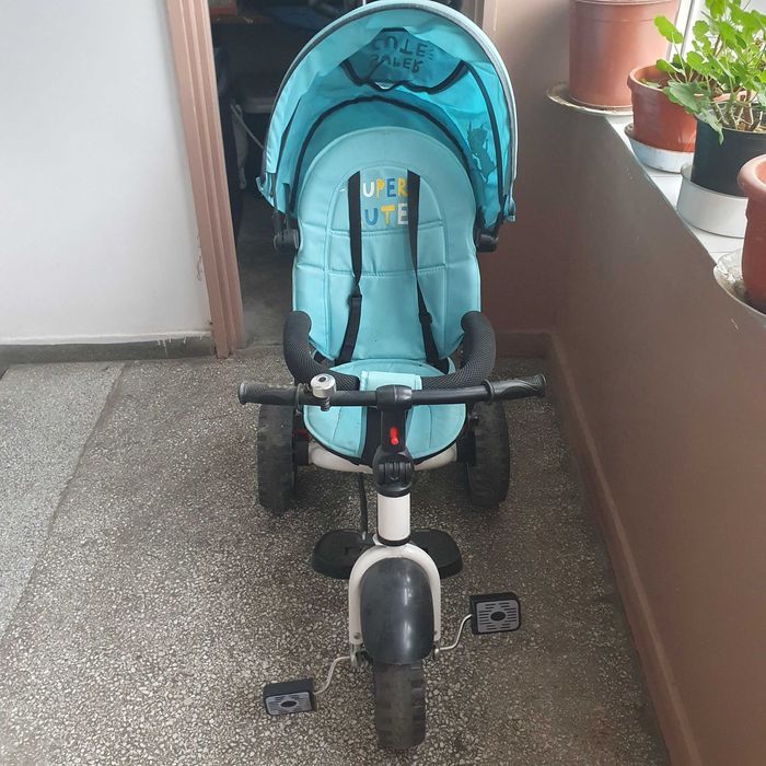 Tricicleta copii 4 în 1