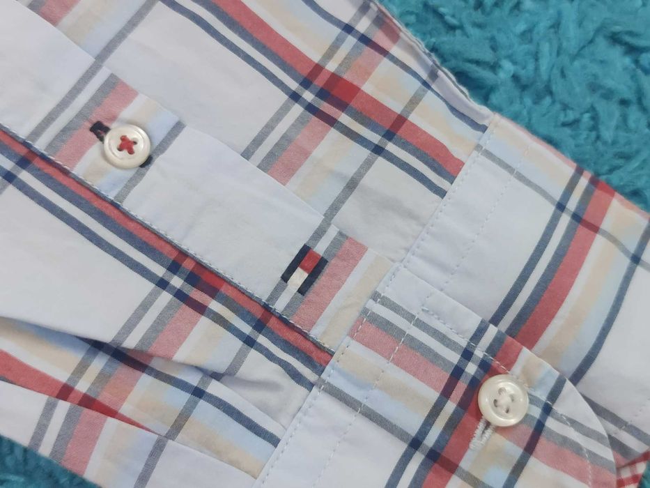 Camasa Tommy Hilfiger Red Stripes