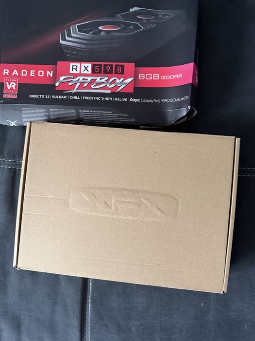 Placa video XFX RX590 FATBOY 8GB gaming