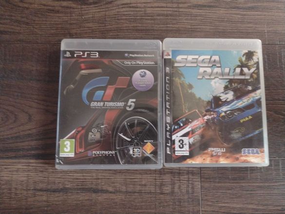 Gran Turismo 5 + Sega Rally за playstation 3