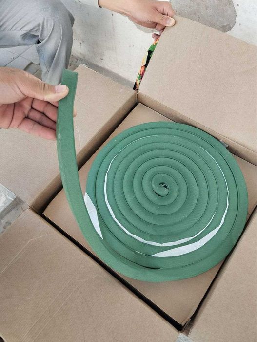 Гидропрокладка Бентонитовый шнур Набухающая гидрошпонка Бентизол