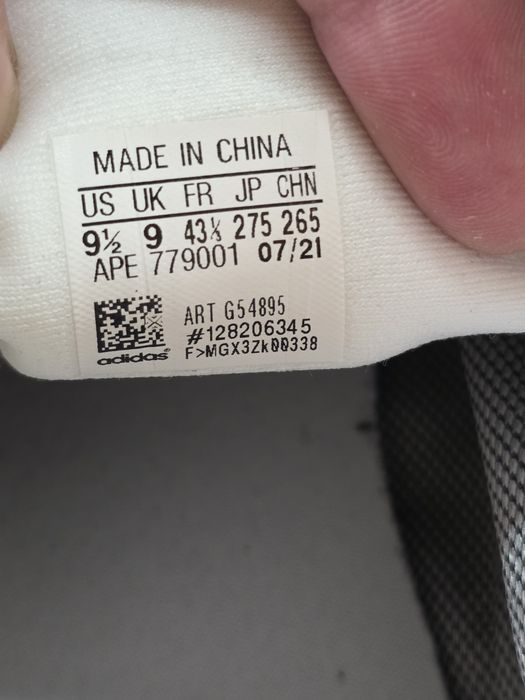 Adidas zx 2k boost utility gore tex 43 1/3