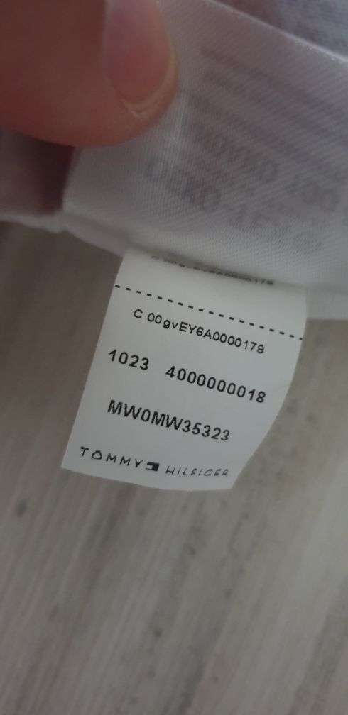 Tommy Hilfiger Cotton / Linen  42 /  L НОВО! ОРИГИНАЛ! Мъж Ленена Риза