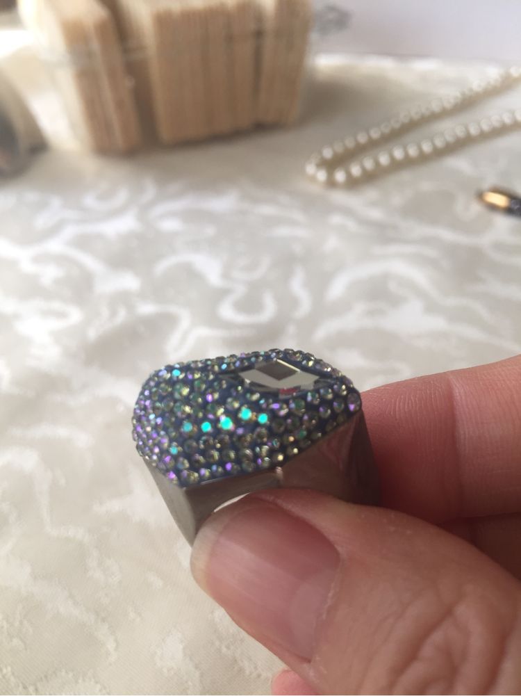 Кольцо и серьги Swarovski