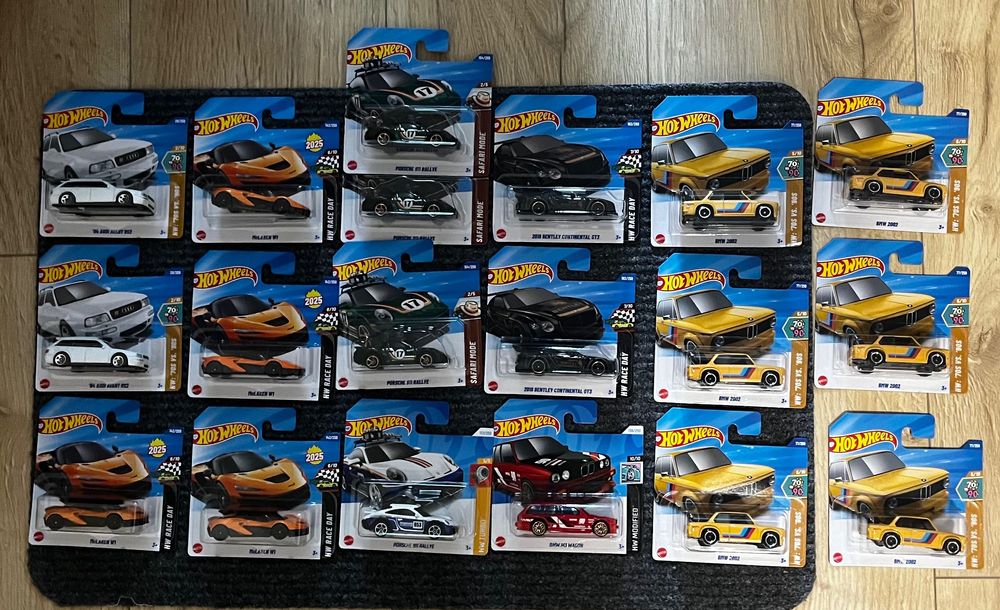 Hot Wheels — Мерцедес, БМВ, Ферари, Porsche, Treasure Hunt!