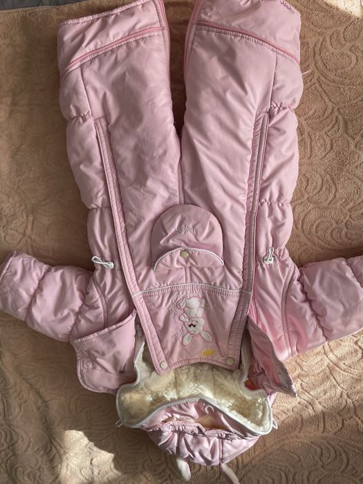 Теплый комбинезон трансформер