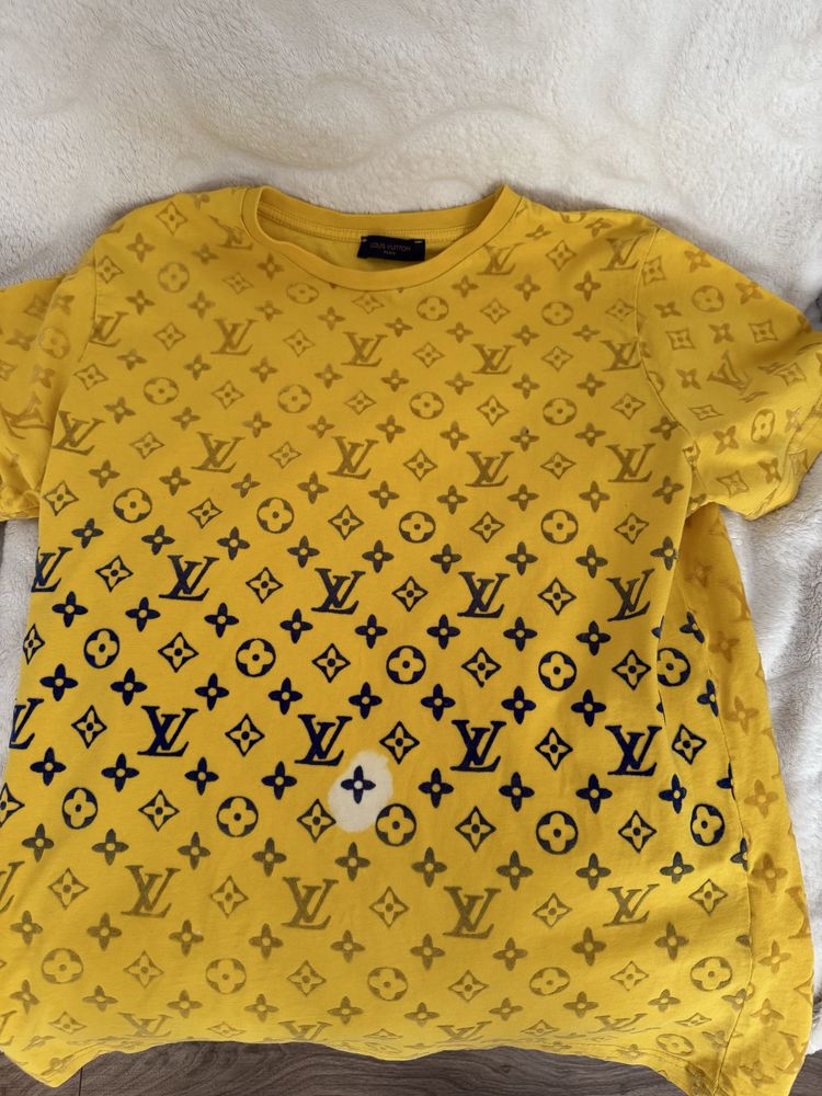 Tricou Lv Galben