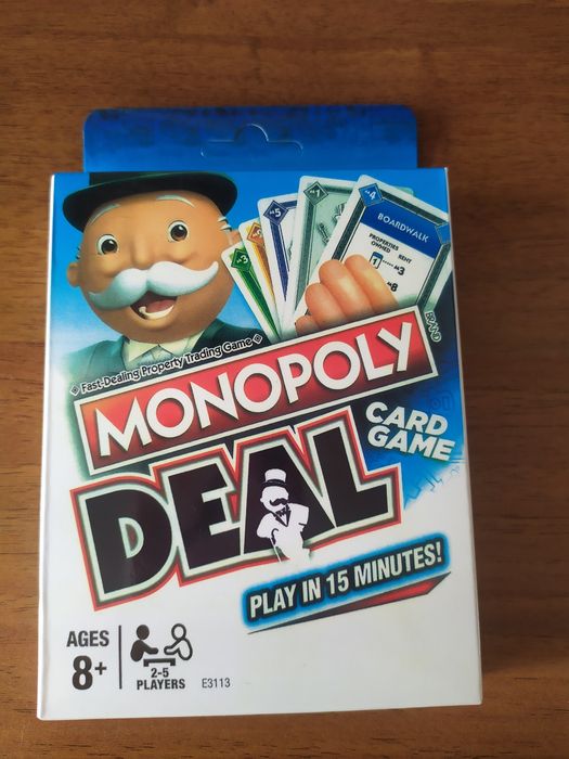 Monopoly deal. Card game
