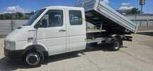 Volkswagen LT 46 Basculabil 2004 Cabina Dubla Doka 6 locuri 2.5TDi 109 CP AC cat. B