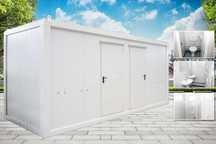 Container sanitar, evenimente, concerte, santier, scoli