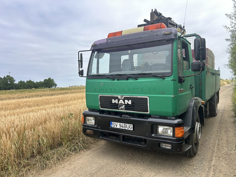 Man 18.264 cu macara Palfingher