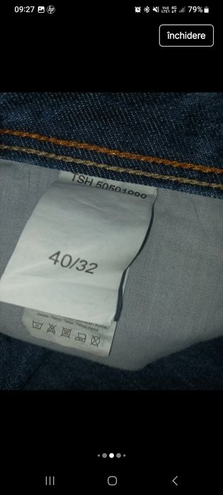 Blugi bărbați mărime mare