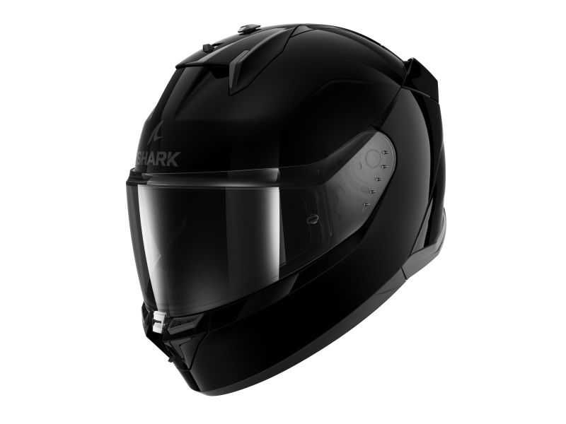 Mото  Каска SHARK D-SKWAL 3 BLACK GLOSS,очила,плака,подбрадник