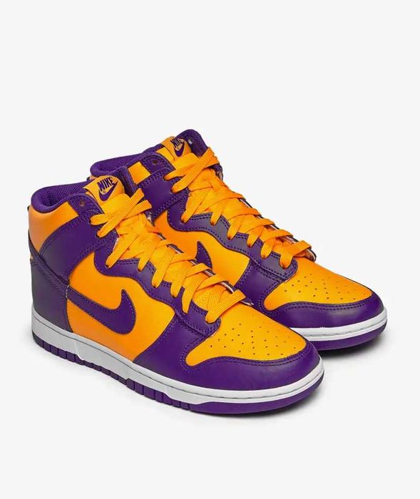 Nike Dunk Hi Retro "Lakers"