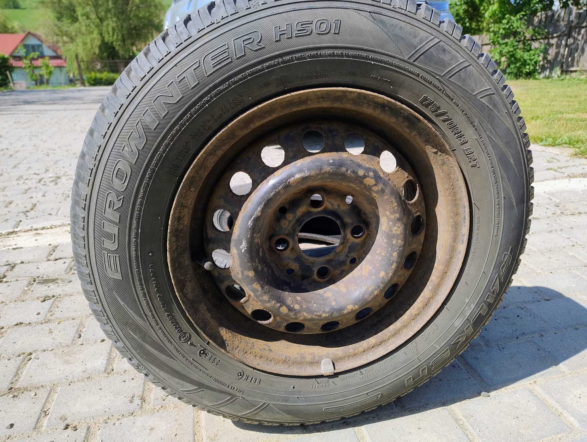 2 Anvelope/Cauciucuri de iarna bune Falken Eurowinter HS01- 175/70 R13