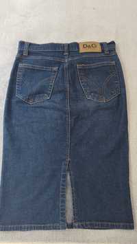 Fusta jeans D&G  masura S/ 36