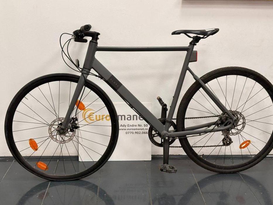Bicicleta Elops Speed 900 - Shimano Altus, frane pe disc, 8 -A-