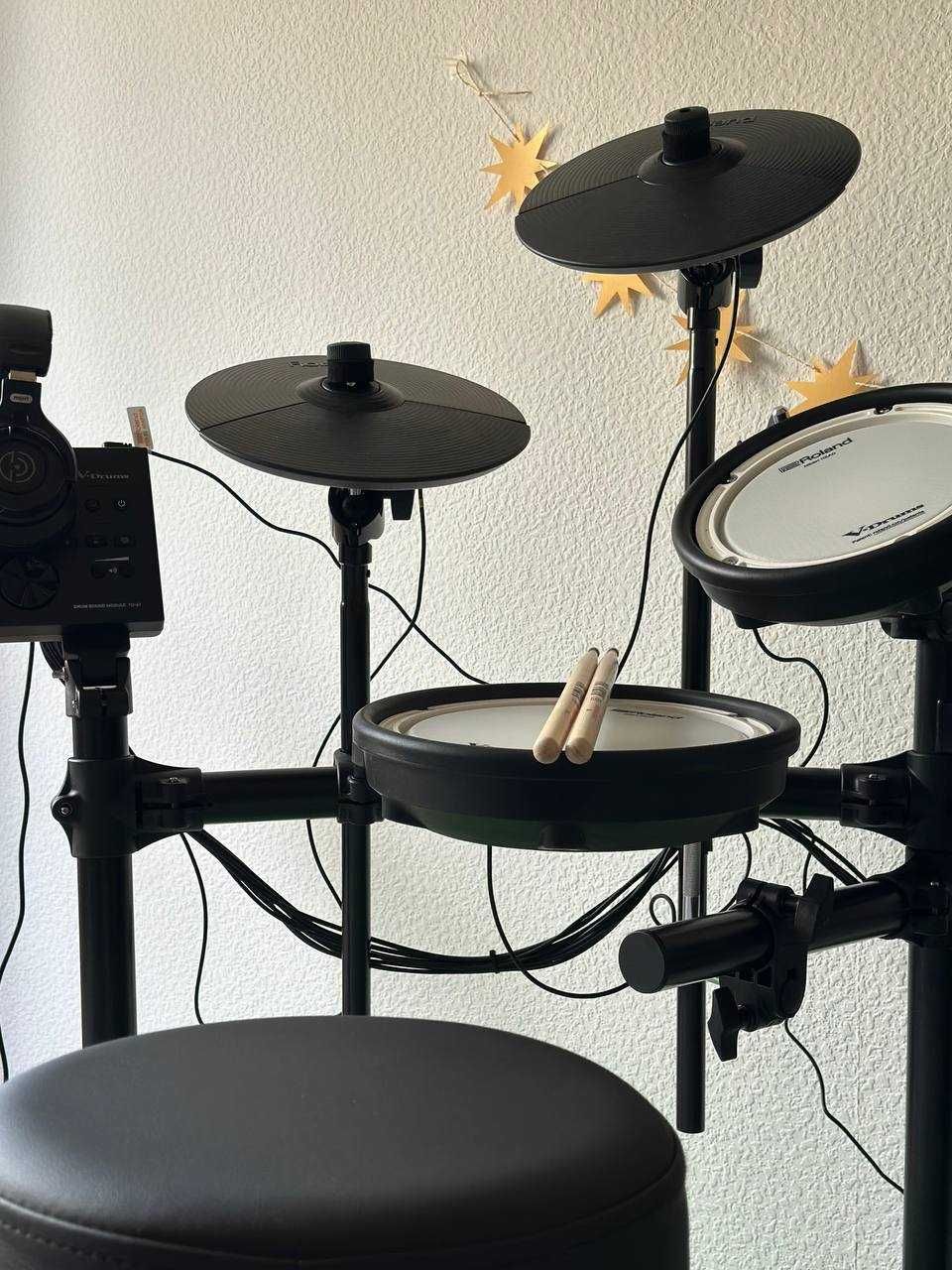 Продаю электронные барабаны (Roland TD-07DMK V-Drum Set)