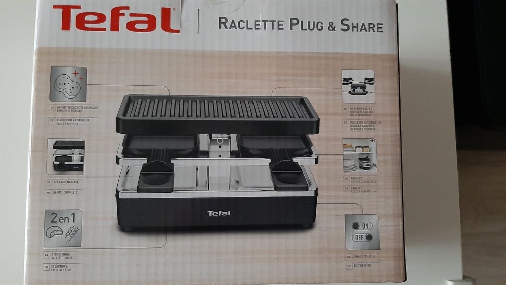 Мини раклет грил Tefal RE230812