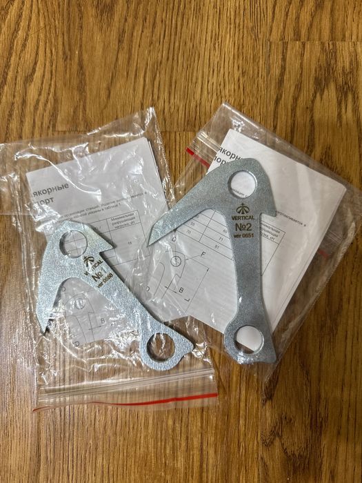 Крючья скальные якоря