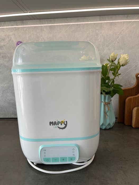 Sterilizator electric 5 in 1 Mappy, pentru 8 biberoane