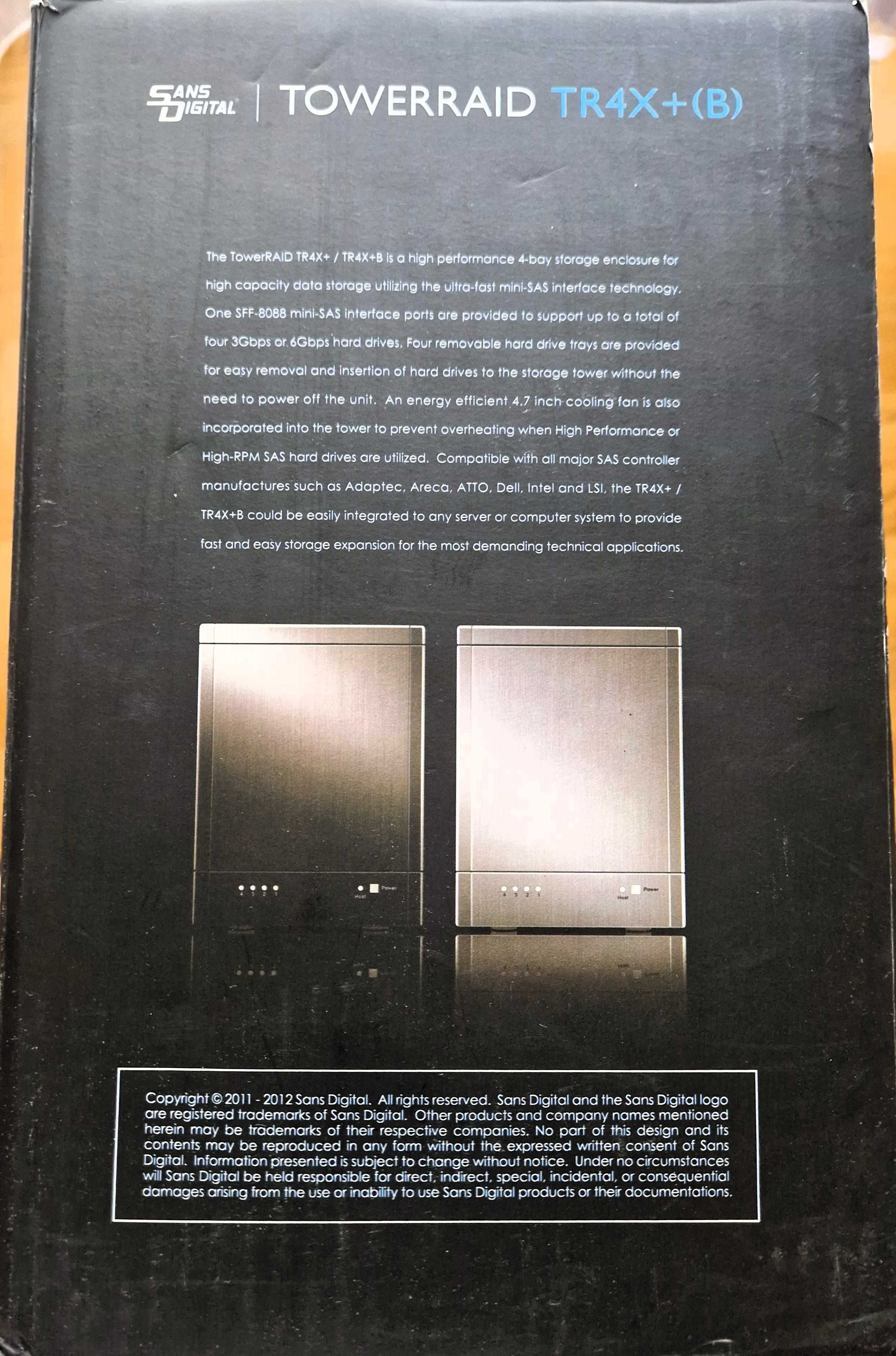 Sans Digital TowerRAID TR4X-B