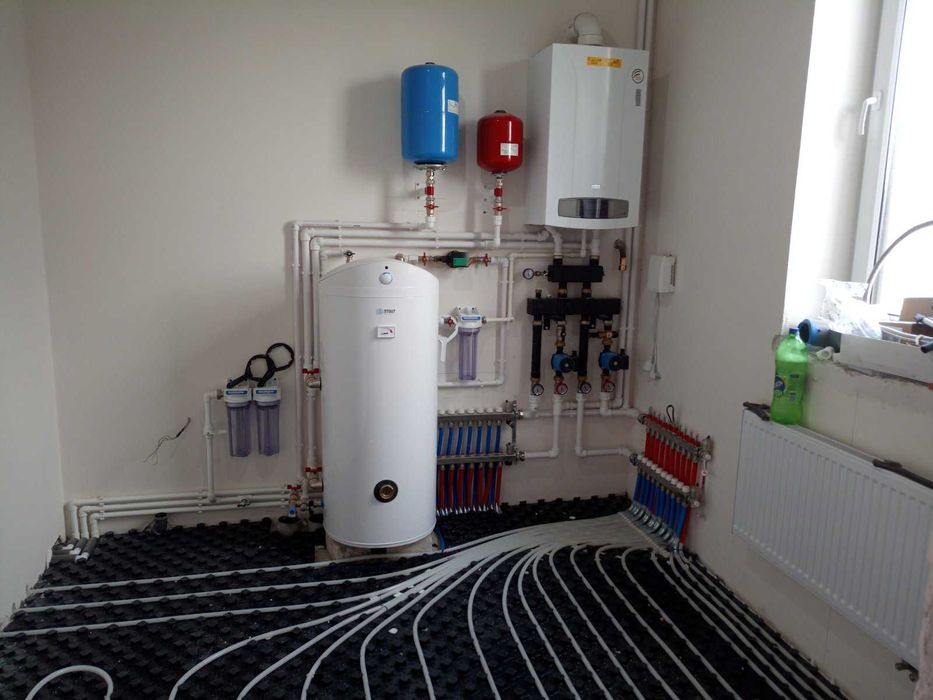 Сантехника. Монтаж и установка котлов.