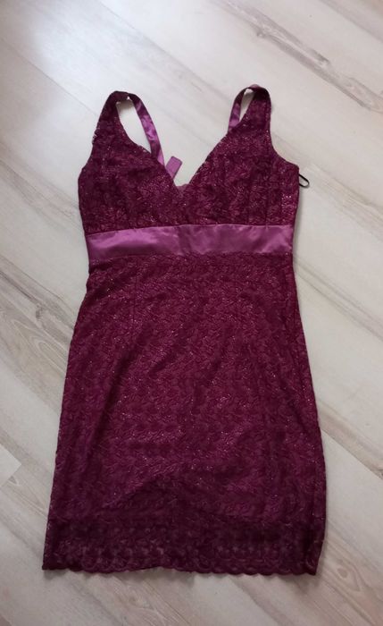 Официална рокля, бордо, М размер