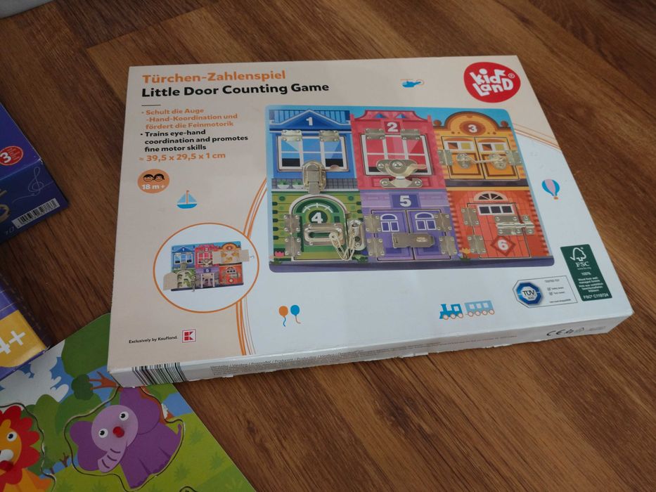 Jucării montessori lemn