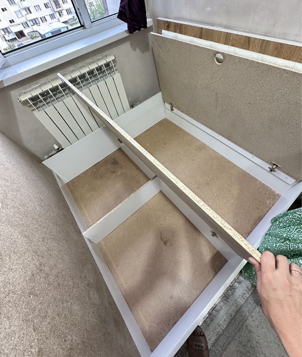Срочно продам‼️Продам спальный кроват и ортопедический матрас, комод