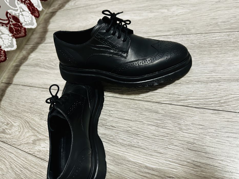 Pantofi piele naturala