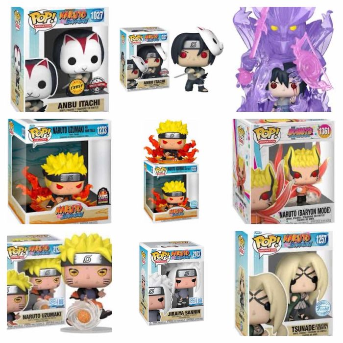 Naruto, Demon Slayer, Attack on Titan and other anime Funko Pops