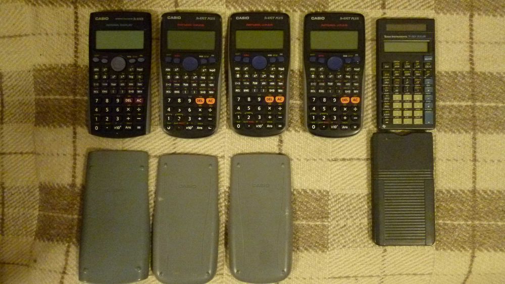 Калкулатои CASIO fx-83GT PLUS UPAM - TI 36 X SOLAR - CASIO fx-83 ES