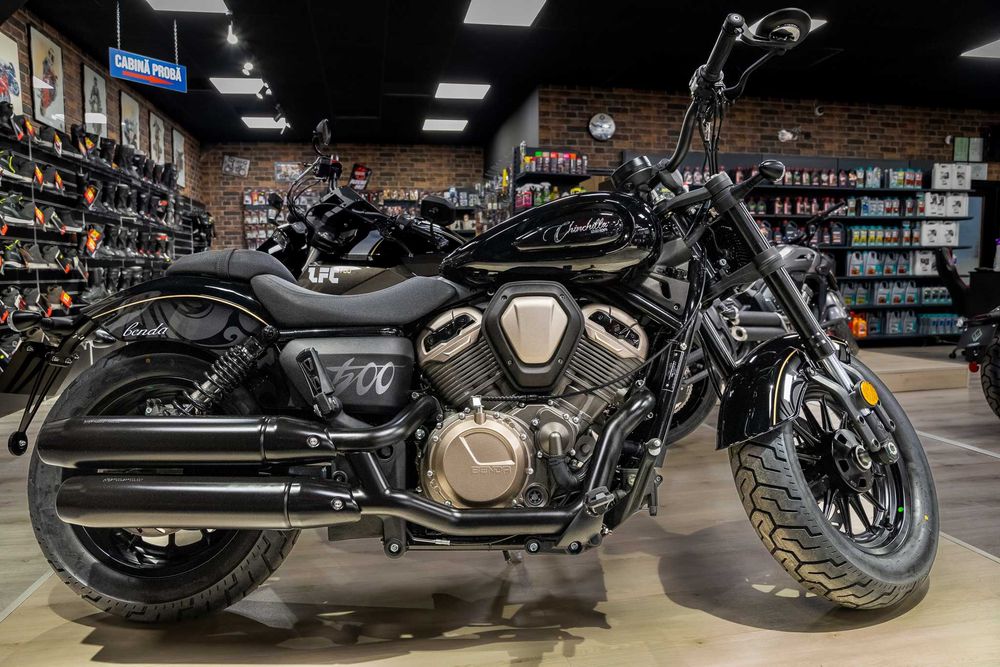 MYMOTO Vinde : Motocicleta Benda Chinchilla 500, noua, garantie, rate.