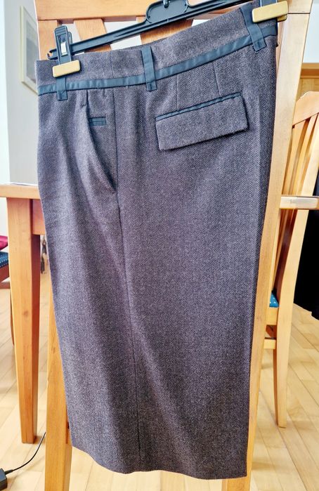 Jacheta si fusta pantalon/culottes 60%lana