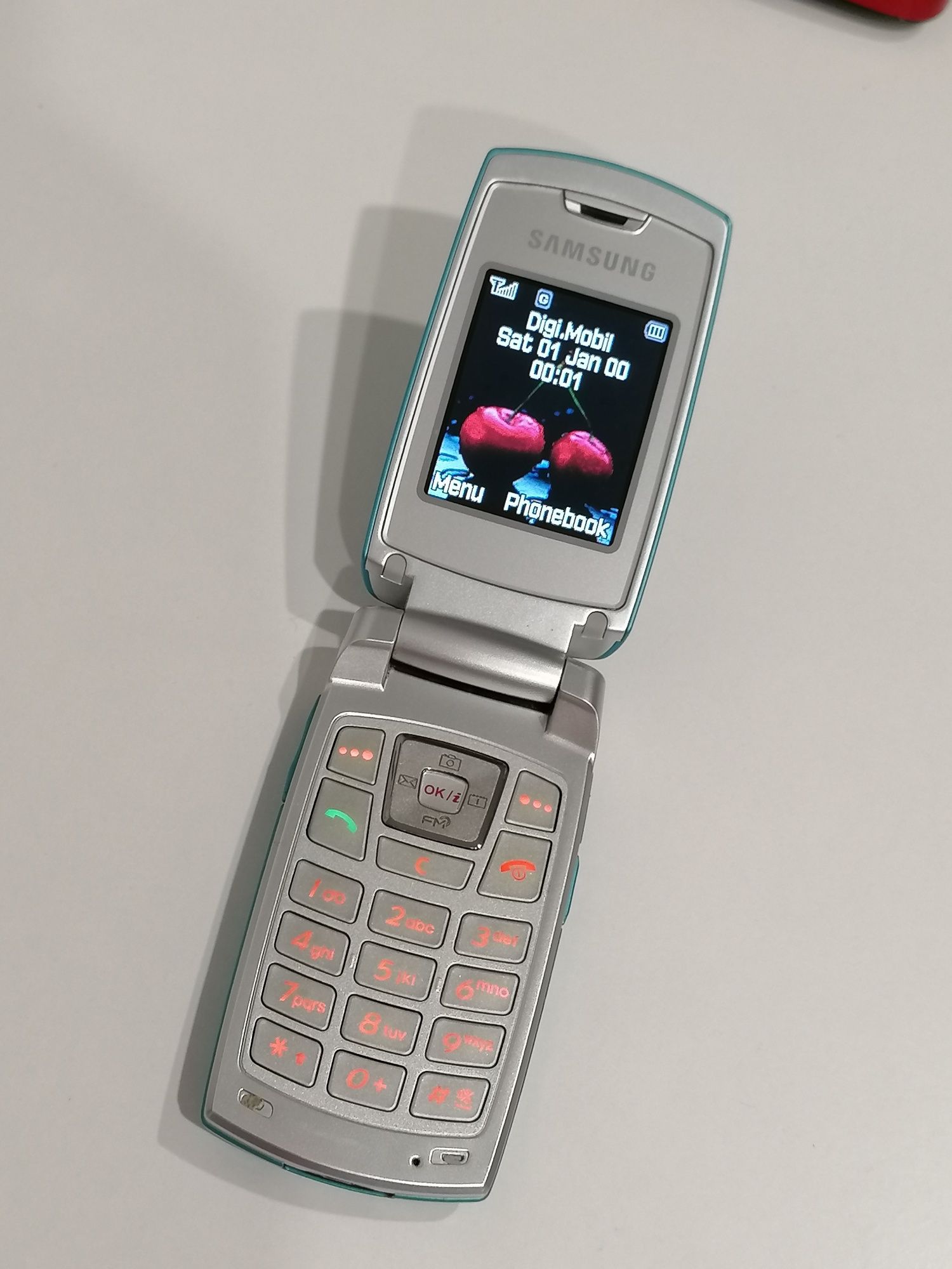 Telefon cu clapeta Samsung SGH-X540 cu  încărcător