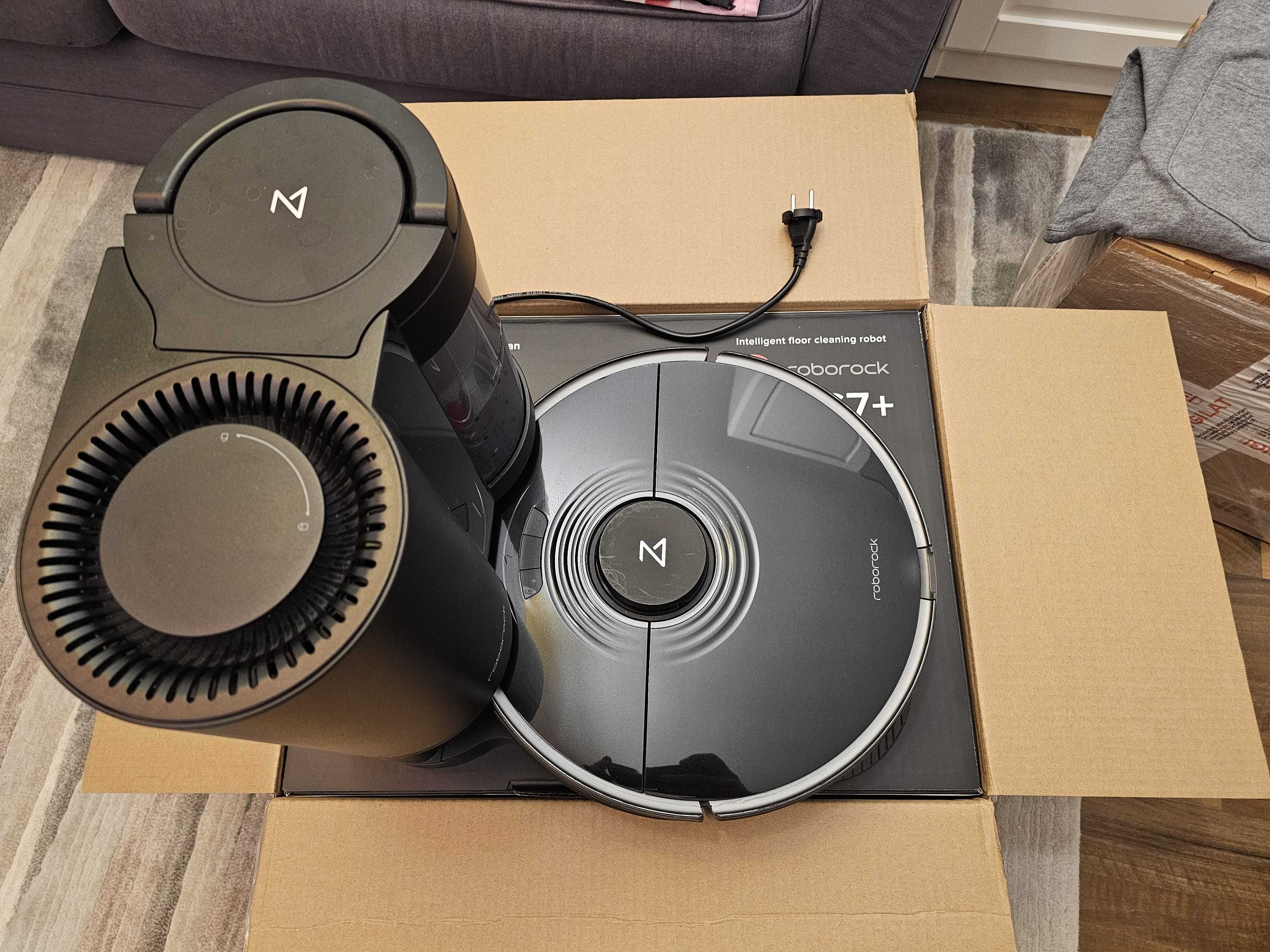 Robot aspirare Roborock S7+ Black
