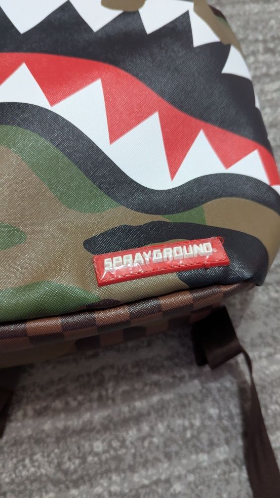 Rucsac Sprayground ghiozdan geantă backpack leather bape nike lv opium