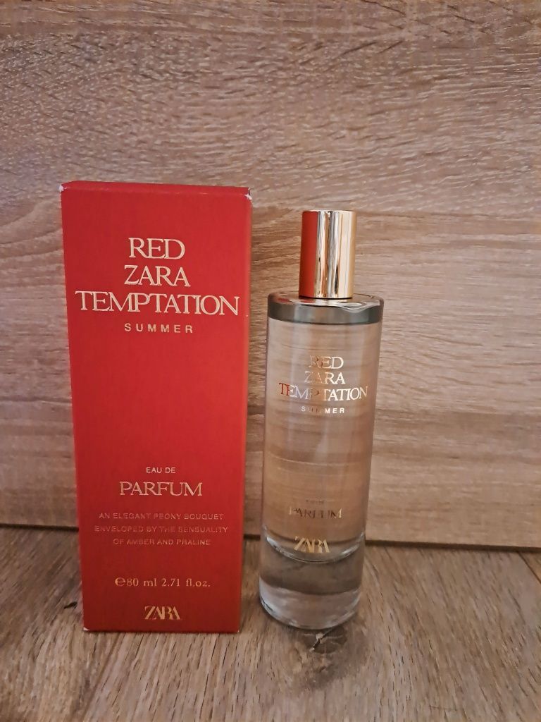 парфюм-red ZARA temptation summer