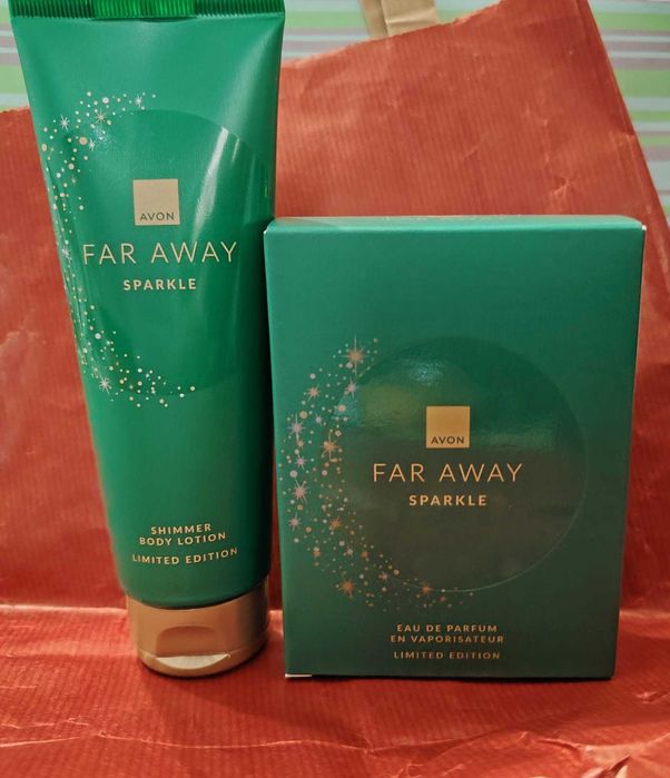 Set cadou parfum+crema Sparkle