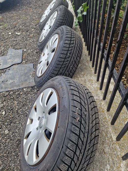 Jante Audi capace originale 205/60/16 gume iarna dot 2023