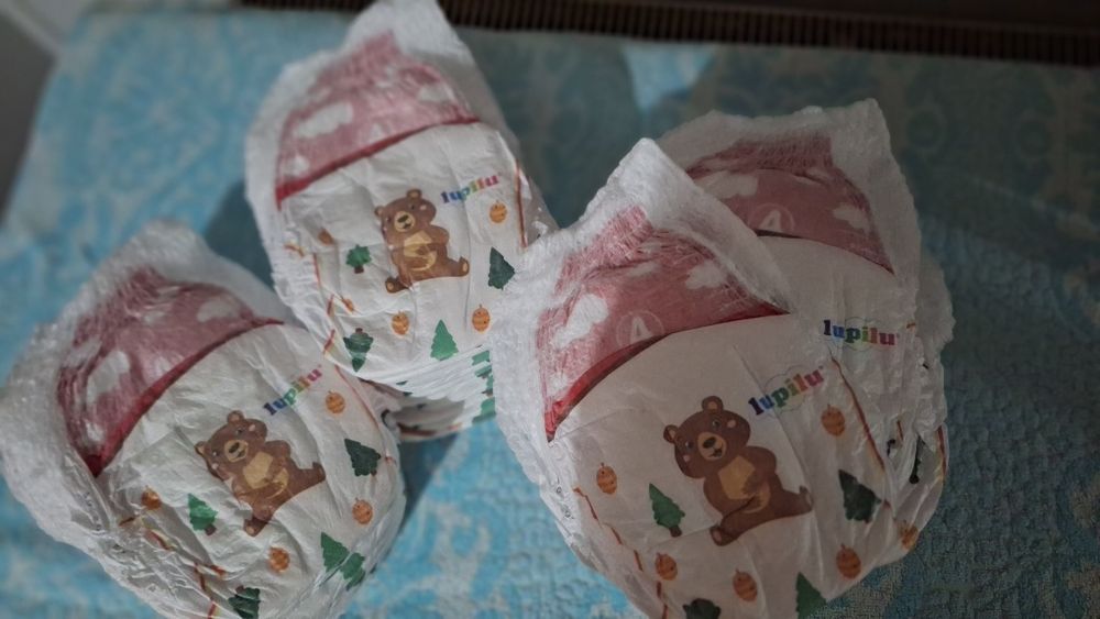 Scutece chiloțel Lupilu