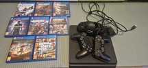 Vand Ps4 ,2 console, statie incarcare plus 8 jocuri