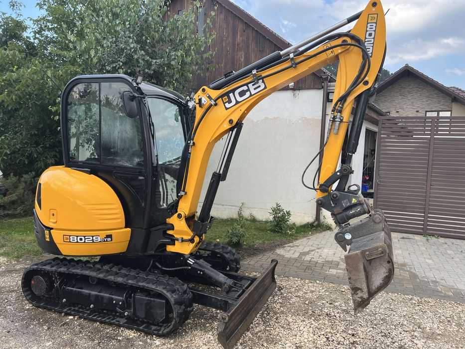 Miniexcavator JCB 300 ore fab 2025 ,compatibil bobcat kubota caterpila