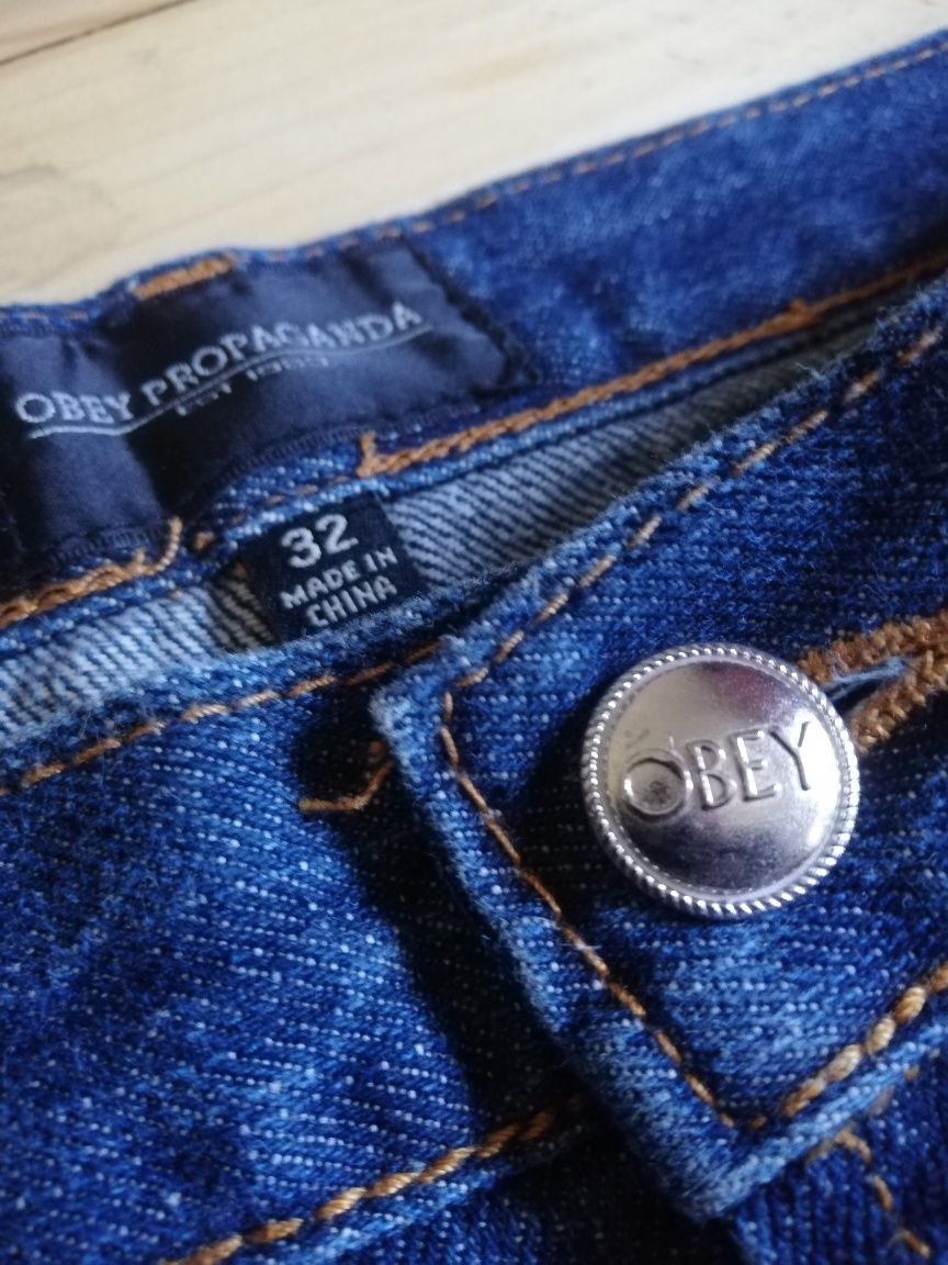 Designer Denim Jeans - Acne Studios / Obey X Love Me