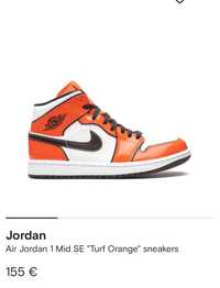 Air Jordan 1 Mid SE "Turf Orange"