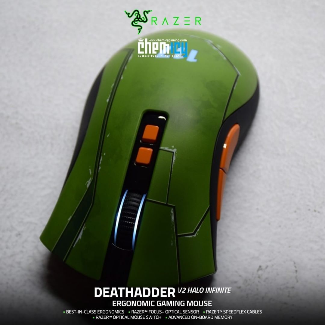 Топ! Deathadder V2 Halo infinite/70млннаж,DPI20K  мышка/мышь