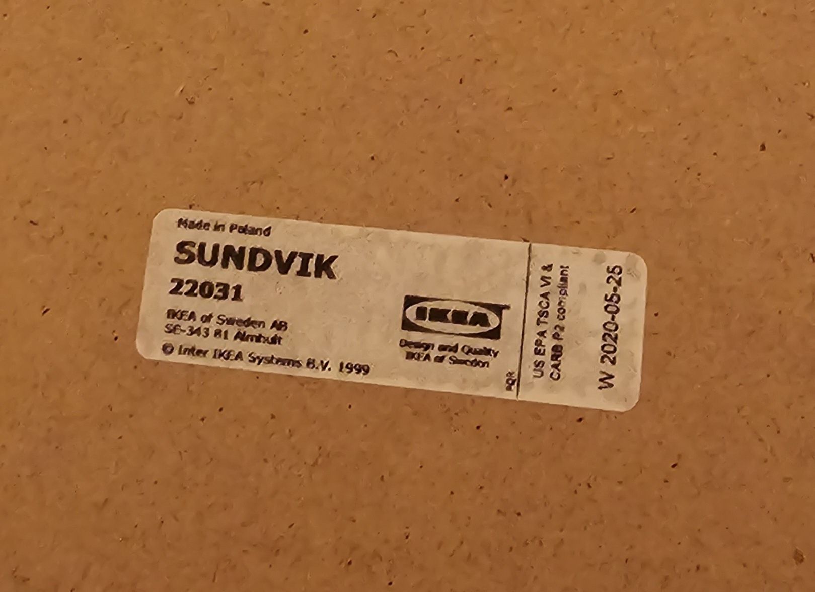 Стол и стул Ikea Sundvik
