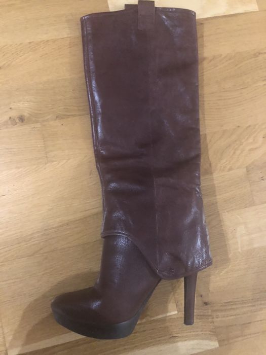 Vand cizme piele marime 37 Burgundy Nine West